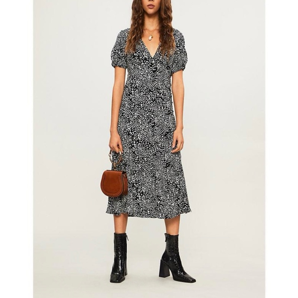 free people midi dress perfect condition size 0